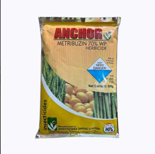 Insecticides India Anchor Metribuzin 70% WP Herbicide